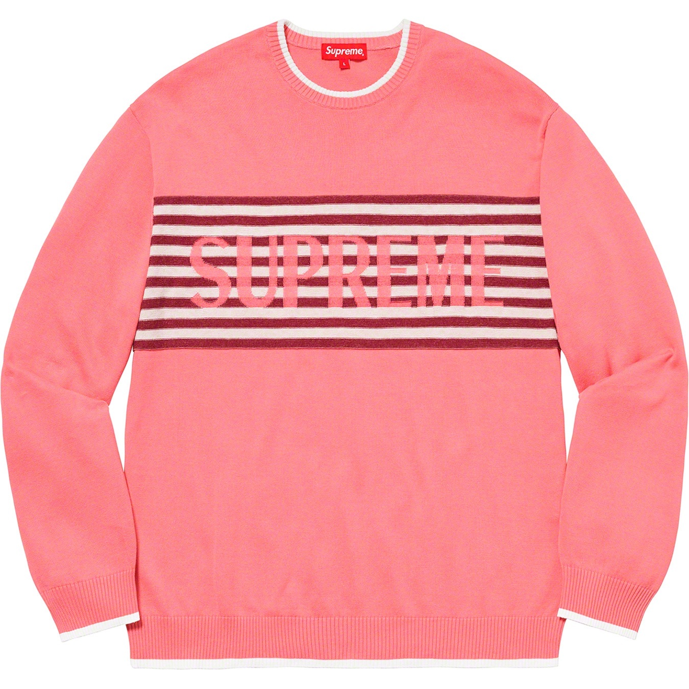 Chest Stripe Sweater view 5